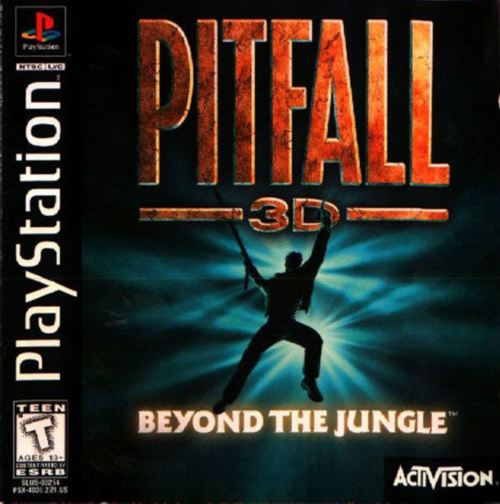 Pitfall 3D - Beyond the Jungle (USA) Cover